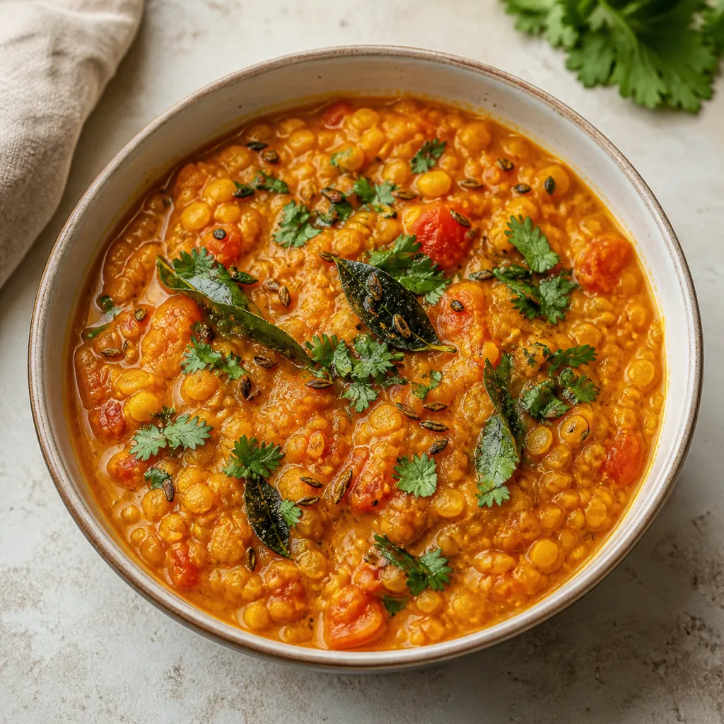 Lentil Curry meal prep recipe